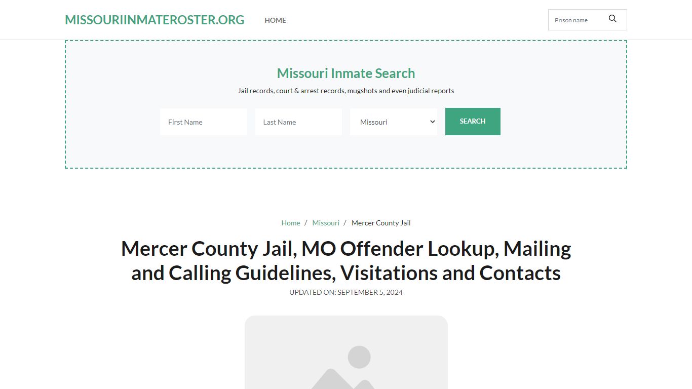 Mercer County Jail, MO: Inmate Search Options, Visitations, Contacts